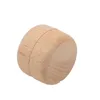 Free Shipping Beech Wood Small Round Storage Box Retro Vintage Ring Box for Wedding Natural Wooden Jewelry Case