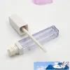 4ml diy quadrado claro curso portátil labelo tubos de brilho vazio maquiagem batom líquido labial bálsamo embalagem recipientes 20pcs