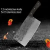 75 inch Big Bone Chopper Cleaver Forged Chinese Butcher Cutlery Knife Tool Camping Handmade Sliced Chef Kitchen Chopping Knife2826249