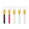 Silicone Facial Mask Stirring Brush Soft Silicone Mud Mask Brushes Cosmetic Brush Women Makeup Tool WB2508