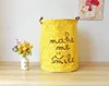 Super Large Laundry Bag Cotton Linen Washing Laundry Basket Hamper Storage Dirty Clothing Bags Toy Storage Bag