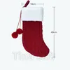 Kerstversiering Gift Bag Christma Gebreide Sokken Leuke Kerst Kousen Hanger Feestartikelen 3Style 20PCS T2I51328