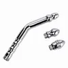 Newest Aluminum alloy Anal Plug Sex Toy Shower Enema Water Nozzle Metal 3 style Head Enema Vagina Anus Cleaning Kit/Faucet