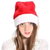 Julhattar Santa Claus Plush Caps cosplay hatt vuxen röd xams beanie juldekorationer xmas party rekvisit present prydnader kepsar lsk870