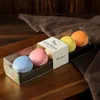 New arrive 4/5/6 Macaron box transparent drawer pastry biscuit box Wedding cupcake Boxes Baby Shower Birthday Party Dec