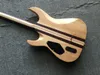 Sällsynta 5 String Natural Träbas och Rosewood Fingerboard, Aktiva Pickup, Gold Hårdvara Kina El Gitarr Bass