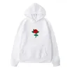 Heren hoodie nieuwe mode herfst winter nieuwste harajuku gif rose print hoodies hoge kwaliteit mannen vrouwen hip hop streetwear kleding