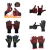 2020 New Antislip 932°F Heatproof Long Sleeve Silicone Heat Gloves Kitchen Tools Grill Oven Silicon Gloves for Cooking Baking BB9154312