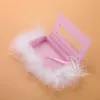 Private Label Logo fluffy Magnet Feather Long Square Box False Eyelashes Packaging Boxes Makeup Tools Eyelash Package DHL 2276003