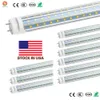 4FT T8 LED-rör 60W 22W 28W 4 Fot Kall Vit 100LM W SMD2835 1,2M 4' LED-lampa Rör Fluorescerande ljusbyte