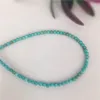 Turquoise kralen kettingen 2mm 3mm geoptimaliseerde turquoise natuursteen mode-sieraden cadeau voor mannen vrouwen kralen ketting armbanden accessoires