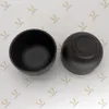 MOQ 100 PCS Premium Black Stainless Steel Shaver Soap Bowl Shaving Brush Mug Unbreakable Shave Cup for Gentleman