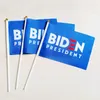 2020 Joe Biden Hand Waving Vlag Banners Brief Ondersteuning Verzet tegen Amerika Presidentiële verkiezing Compaign Polyester Flag Banner VT1554