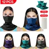 Foulard de tête Anti-uv multifonctionnel pour cyclisme, couvre-cou avec filtre de sécurité, Bandana lavable 268l