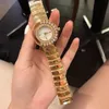 2021 New fashion Rose gold luxury mens watches Three needle series Quartz watch women designer watches Brand Diamond bezel steel b260J