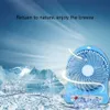 2020 12Newest USB Laddning Dator Office Desk Ultra-Quiet Mini Desktop Fan Electric Cooling Portable Fan Små apparater