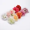 30/50pcs Roses Cabeça Casamento Decorativo Flores de parede DIY Natal para decorações de casa Decorações artificiais Scrapbooking Garlands