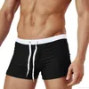 Secagem rápida mens shorts para homens swimwear homens nadar troncos praia esporte swimsuit surf boxer plus size