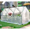 Kraflo Horizontally long greenhouse Garden plant cultivation racks Succulent insulation shed Outdoor mesh shade