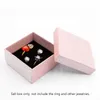 24pcslot Jewelry Box Black Necklace Box for Ring Gift Paper Jewellery Packaging Bracelet Earring Display with Sponge1380193