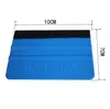 Mini Squeegee Decals tools 3M Felt Edge Sticker pa1 Blue Packing Vinyl Film Sheet Car Wrap Hand Applicator wrapping tool with bla9138846