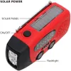 FMAMNOAA Väder Radio Hand Crank Self Powered Solar Emergency Radios med 3 LED -ficklampa 1000mAh Power Bank Smart Phone Charg621455413