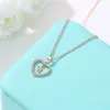 Rose Golden Letter Necklaces For Women Crystal Love Heart A-Z Alphabet Pendant Necklace Fashion Wedding Jewelry Valentine's Day Lover Gifts