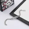 Bracelet Charm Silver Plated Bracelet Fashion Letter for Unisex Jewelry Supply