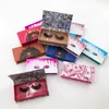 Magnetische Wimpernbox mit Wimpernschale 3D Mink Wimpern Leere Boxen Falsche Wimpern Verpackung Fall freie Tabletts