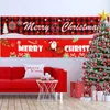 Wesołych Świąt Banner Outdoor Dekoracje świąteczne dla domu Cristmas Flag wiszący ozdoby Xmas Navidad Noel szczęśliwy Nowy Rok 307m