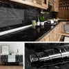 Premium Marble PVC Waterproof Self Lime Wallpaper Diy Furniture Cabinet Garderob Renovering Home Decor Kitchen Badrum Sticke9016194