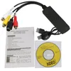 Venda quente! USB 2.0 Áudio VHS para DVD HDD Converter EasyCAP adaptador de cartão TV Video DVR Dispositivo de Captura UP