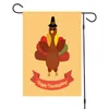 Thanksgiving Tuin Vlag Herfst Turkije Pompoen Maple Blad Gedrukt Tuin Vlag Linnen Thanksgiving Tuin Decoratie 44 Stijlen