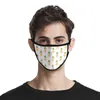 DHL 2020 Colorido Fruta 3D Impressão Designer Face Máscara de Algodão Reusável Máscaras Face Out Door Esporte Máscaras Máscaras De Moda De Algodão Designer Mask