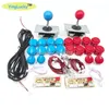 Oyun Denetleyicileri Joysticks Arcade Joystick DIY Kiti Sıfır Gecikme USB kodlayıcı PC Sanwa ve Mame1 için Düğmeler