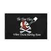 Time Flies Pirate Flag, Nieuwe producten Aankomst, Dubbel gestikt Alle landen Reclame, Outdoor Indoor Gebruik, Drop Shipping