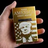 Настраиваемый дизайн Trump Президентские выборы Голосуйте Конкурировать Laser многоразовый Модное магнит из алюминиевого сплава сигареты Box Бесплатная доставка DHL