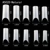 Professionell 500pc Kista Lång Ballerina / Stiletto Nail Tips Full Cover DIY False Nail Acrylic Tryck på Fake Nails Salon Manicure