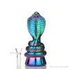 6.5 Inch Animal shape Bong Mini Three colors Smoking Water pipes Tabacco Oil dab Rig