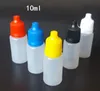 LDPE İğne Şişeleri Kolay Çocuk Geçirmez Güvenlik Kapağı ve Damlalık İpucu 5ml / 10ml / 15ml / 20ml / 30ml / 50ml / 100ml