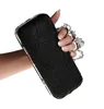 New-Ladies Evening Bag for Party Day Clutches Knuckle Boxed Crystal Clutch Cvening Bag for Weddings HQB1716314W