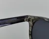2180 Hochwertiger Streifenkreis Sonnenbrille Steampunk Männer Frauen Brand Designer Brille de Sol Shades UV -Schutz mit Box Logo3026455
