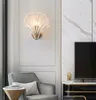 Shell wandlamp Nordic postmodern minimalistisch licht luxe slaapkamer kamer nachtkastje eenvoudige creatieve persoonlijkheid mode wandlampen