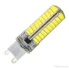 LED 전구 G4 G9 E11 E12 E14 E17 BA15D 5730 SMD 80LED 램프 전구 실리콘 조명 순수 따뜻한 화이트 디 밍이 가능한 AC110V 220V