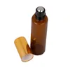 5 ml 1/6 oz ROLL ON AMBRE parfum BOUTEILLES EN VERRE HUILE ESSENTIELLE Verre Roller ball Aromathérapie Bouteille