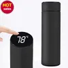 Nowy mody Smart Mub Temperatura Wyświetlacz próżnia stali nierdzewnej butelki z wodą Kettle Thermo Puchar z LCD Touch Screen Cup