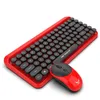 Teclado sem fio e mouse combos conjunto 2.4GHz ultra fina tamanho completo para laptop pc desktop office