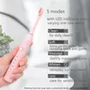 Spazzolino elettrico sonico ad ultrasuoni ricaricabile SC502 5 modelli Vibratore impermeabile IP65 wireless per spazzolini da denti per persone