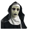 La Nonne Latex Masque Terreur Visage Pleine Tête Masques Effrayant Cosplay Costume Halloween Accessoires De Fête JK2009XB