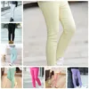 Baby Girl Pants Elastic Girls Leggings Solid Children Slim Pencil Trousers Autumn Boutique Kids Clothing 8 Colors Optional BT5742